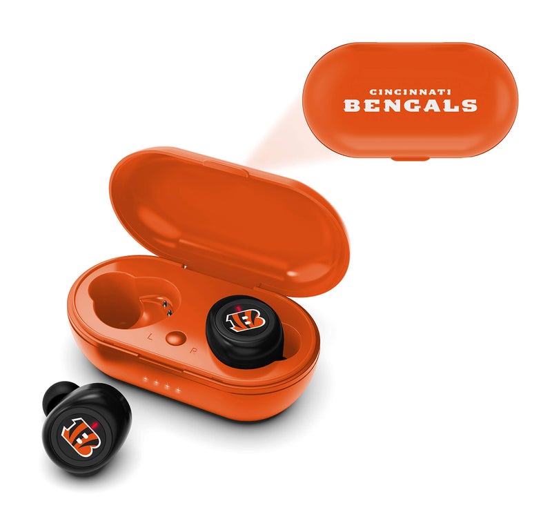 SOAR NFL True Wireless Earbuds, Cincinnati Bengals - Image 5